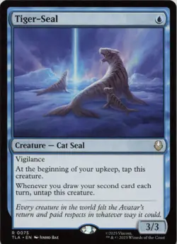 Tiger-Seal R Avatar: The Last Airbender 75 NM MTG - Image 1
