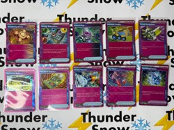 ⚡❄ Pokemon TCG ENGLISH Lot of 10 We Combine 🛳 🇺🇸 #389 FA Full Art Master - Image 1