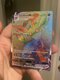 Leafeon VMAX - 204/203 - Pokemon Evolving Skies Sword Shield Secret Rare Card NM - Image 4