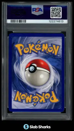 1999 POKEMON FOSSIL 1ST EDITION #4/62 DRAGONITE HOLO PSA 8 - Image 2