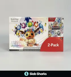 POKEMON PRISMATIC EVOLUTIONS ELITE TRAINER BOX BOOSTER BUNDLE 2-PACK SEALED - Image 1