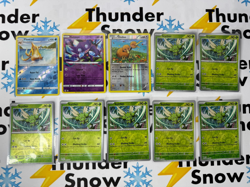 ⚡❄ Pokemon TCG ENGLISH Lot of 10 We Combine 🛳 🇺🇸 #307 Reverse Holo Scyther - Image 1