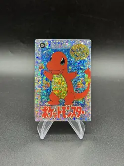 Charmander Silver Holo Pokemon Vintage Pocket Monsters Vending Prism Sticker 226 - Image 1