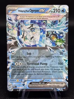 Wellspring Mask Ogerpon ex 027/131 - Prismatic Evolutions - Double Rare - NM/M - Image 1