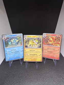 Pokemon Prismatic Evolutions Poster Collection Promos SVP167 SVP168 SVP169 NM+/M - Image 1