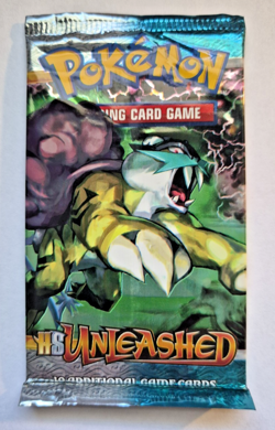 Pokemon HS Unleashed Sealed English Booster Pack (2010) Raikou Pack 172025_34 - Image 1