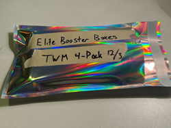 Twilight Masquerade, 4 Booster Pack Lot, Sealed, Pokemon TCG, +Ogerpon (Stamped) - Image 5