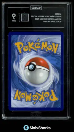 2025 POKEMON SV BLACK STAR PROMOS - SVP EN #208 VICTINI ILLUSTRATION RARE TAG 9 - Image 2
