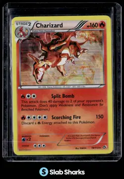 2013 POKEMON BLACK & WHITE LEGENDARY TREASURES #19/113 CHARIZARD HOLO RARE - Image 1