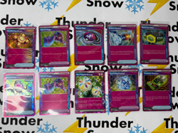 ⚡❄ Pokemon TCG ENGLISH Lot of 10 We Combine 🛳 🇺🇸 #386 FA Full Art Master - Image 1