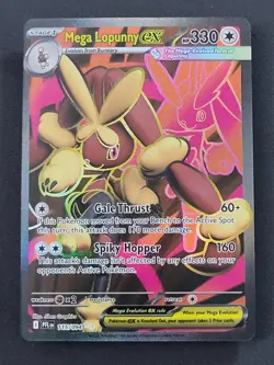 Mega Lopunny ex #115 Ultra Rare Phantasmal Flames Pokemon TCG - Image 1