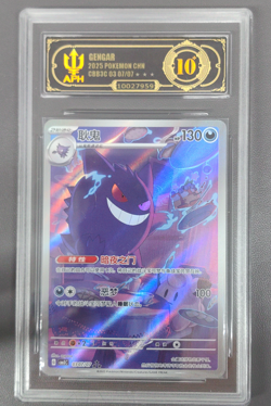 APH Black 10 Pokemon TCG Chinese exclusive Gengar Gem Pack Vol.3 03 07/07 CBB3C - Image 1