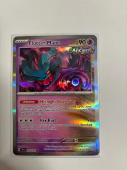 FLUTTER MANE 078/162 TEMPORAL FORCES POKEMON (REVERSE HOLO, NM) - Image 1