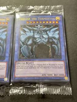 Ra + Obelisk + Slifer | Egyptian Gods | Quarter Century Sealed Promos | YuGiOh! - Image 4