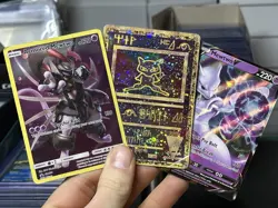 Armored Mewtwo SM228 2019 Ancient Mew 2000 Promo V Pokemon Card Lot - Image 1