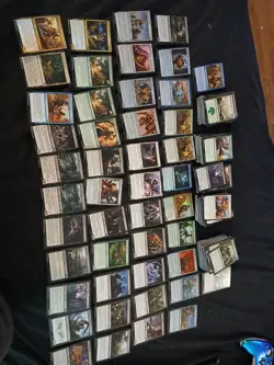 Magic the Gathering Lot Of 500 cards. mythic rare, rare, uncommon, common etc - Image 1