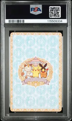 2011 POKEMON CENTER OSAKA REOPENING PLAYING CARDS MEOWTH JOKER PSA 10 - Image 2