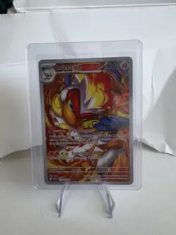 Pokemon TCG Infernape Card Twilight Masquerade Illustration Rare 173/167 - Image 1