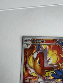 Pokemon TCG Infernape Card Twilight Masquerade Illustration Rare 173/167 - Image 4