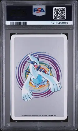 2000 POKEMON SILVER VERSION PLAYING CARDS KING OF HEARTS #245 SUICUNE PSA 9 - Image 2