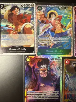 9 Card One Piece Lot Eng/JP - Promo, SR, Dons, Etc. NM Lot - Image 2