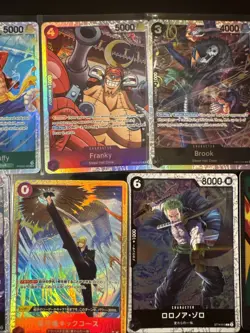9 Card One Piece Lot Eng/JP - Promo, SR, Dons, Etc. NM Lot - Image 3