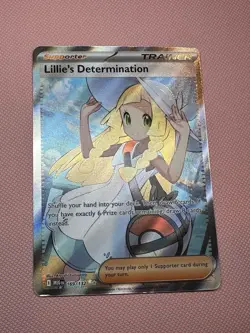 Pokemon TCG Mega Evolution Lillie’s Determination Full Art Trainer Card 169/132 - Image 1