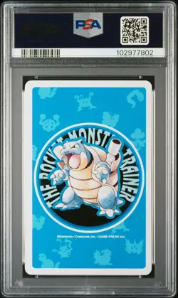 1998 POKEMON BLUE VERSION PLAYING CARDS 8 OF CLUBS #022 FEAROW PSA 10 - Image 2