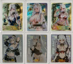 6 x Waifu Goddess Cards CUSTOM MADE - Image 1