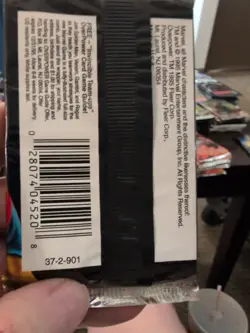 1-Marvel OverPower Card Game 1995 Sealed Booster Pack X-Men Wolverine - Image 2