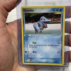 Pokemon TCG Totodile EX Hidden Legends 79/101 Regular Common NM/MT Vintage Card - Image 1