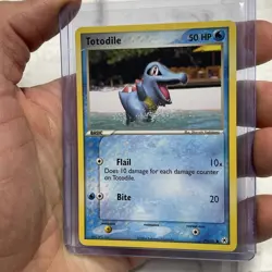 Pokemon TCG Totodile EX Hidden Legends 79/101 Regular Common NM/MT Vintage Card - Image 2