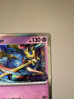 Zacian 015 Pokemon Card Mega Evolutions Promo Holo Near Mint - Image 4