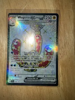 Wugtrio EX 190/162 Temporal Forces Full Art Holo Ultra Rare Card NM Condition - Image 1