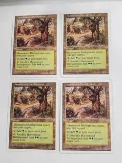 MTG Playset 4x Havenwood Battleground (5th Edition/Land/U) - BGM - Image 1