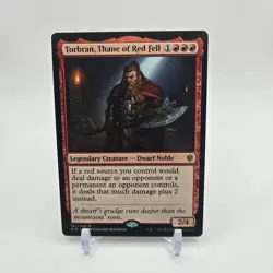 Torbran, Thane of Red Fell 147/269 Non Foil Rare Throne of Eldraine MTG NM - Image 1