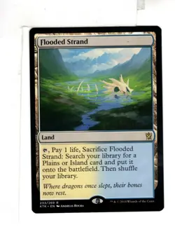 MTG SkeenAB Flooded Strand from Khans of Tarkir. NM. - Image 1