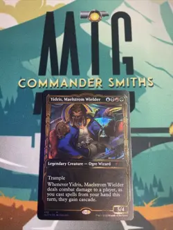 1x Yidris, Maelstrom Wielder Gilded FOIL x 1 Pack Fresh Secret Lair MTG NM Mint - Image 1