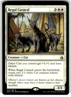 Regal Caracal Amonkhet Regular MTG - Image 1