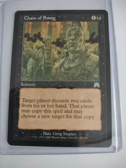 Chain of Smog Onslaught #132 NM x2 Uncommon Unplayed Tracking Included - Image 2