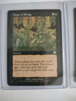 Chain of Smog Onslaught #132 NM x2 Uncommon Unplayed Tracking Included - Image 3