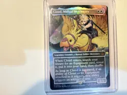 Cloud Midgar Mercenary (Borderless) Chocobo Track Foil - Image 1