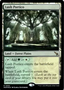 Lush Portico FOIL Murders at Karlov Manor Magic MTG NM - Image 1