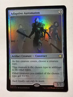 Adaptive Automaton 0723 FOIL | Magic the Gathering MTG | Foundations | Rare - Image 1