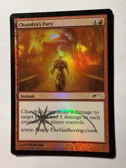 Chandra's Fury - Media Promos: #5, Magic: The Gathering - Foil MTG LP - Image 1