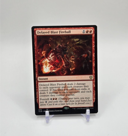 Delayed Blast Fireball Commander Legends: Battle for Baldur's Gate Rare MTG #676 - Image 1