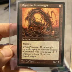 MTG Magic the Gathering Phyrexian Dreadnought 1996 - Image 1