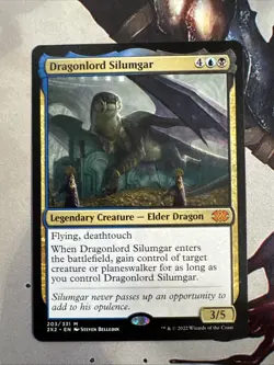 Dragonlord Silumgar [Double Masters 2022] Magic MTG - Image 1