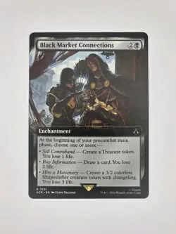 MTG Assassin's Creed Black Market Connections Rare (Extended Art) #161 Near Mint - Image 1