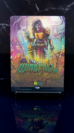 Windfall Foil x1 #2182 - MTG Iron Maiden - Secret Lair SLD - Image 1